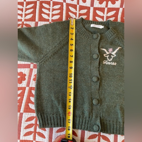 Christy Dawn Astral Cardigan Taurus Emerald - Picture 9 of 9